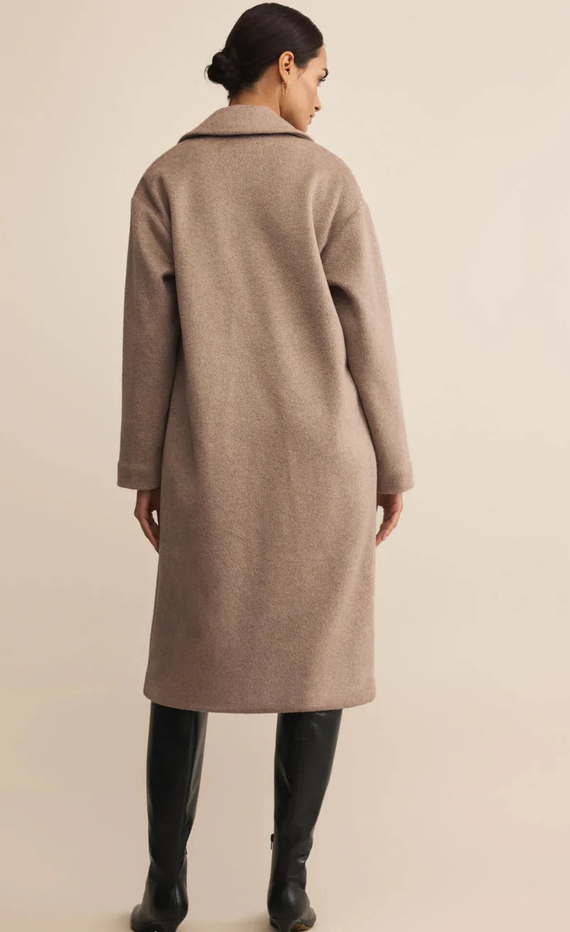 Mason Luxe Coat in Smokey