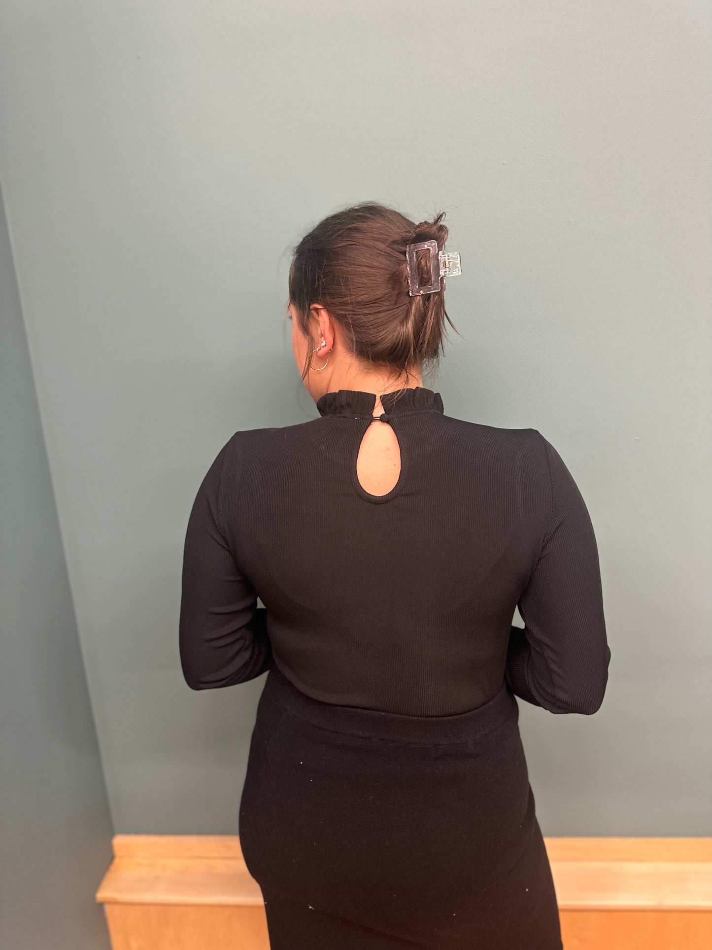 Charlotte Black Body Suit
