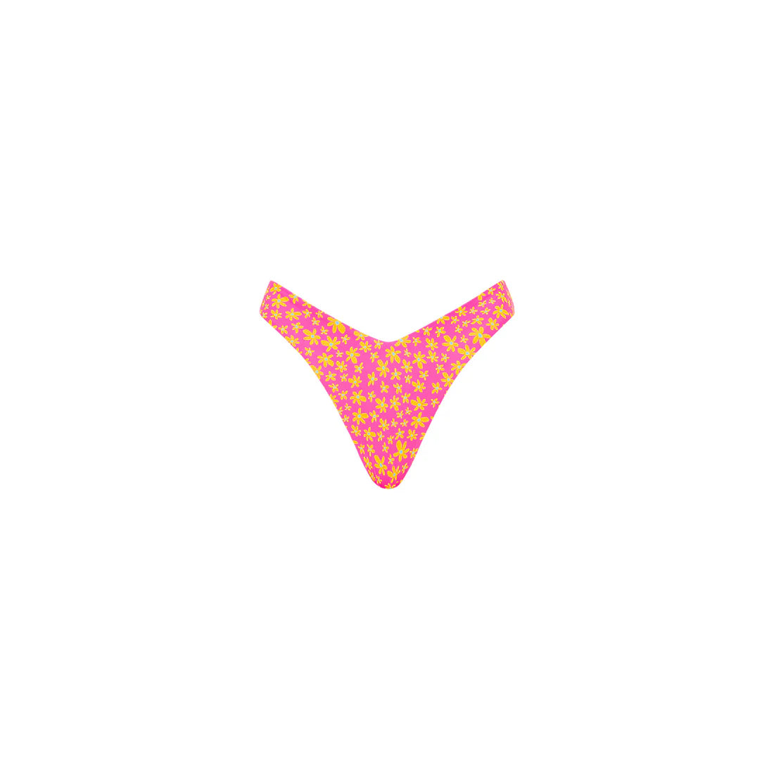 Y Cheeky Bikini Bottom in Berry Blush