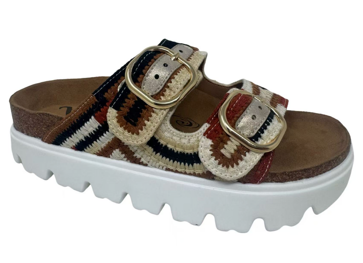 Rayna Embroidered Sandal