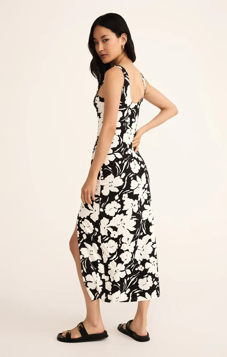 Valencia La Plage Midi Dress in Floral