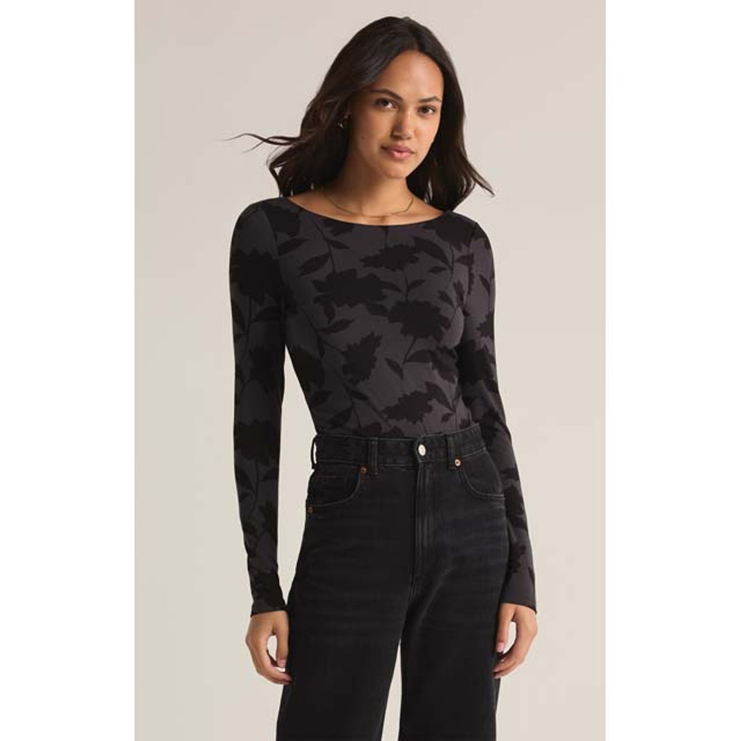 Baela Bodysuit in Black