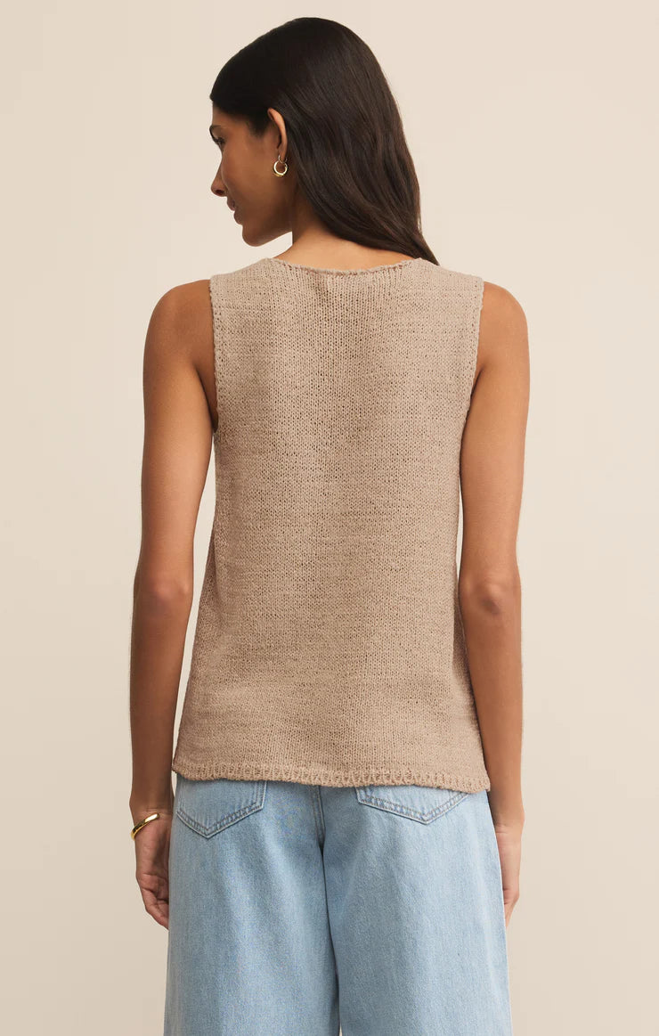 Mage Sweater Vest in Natural