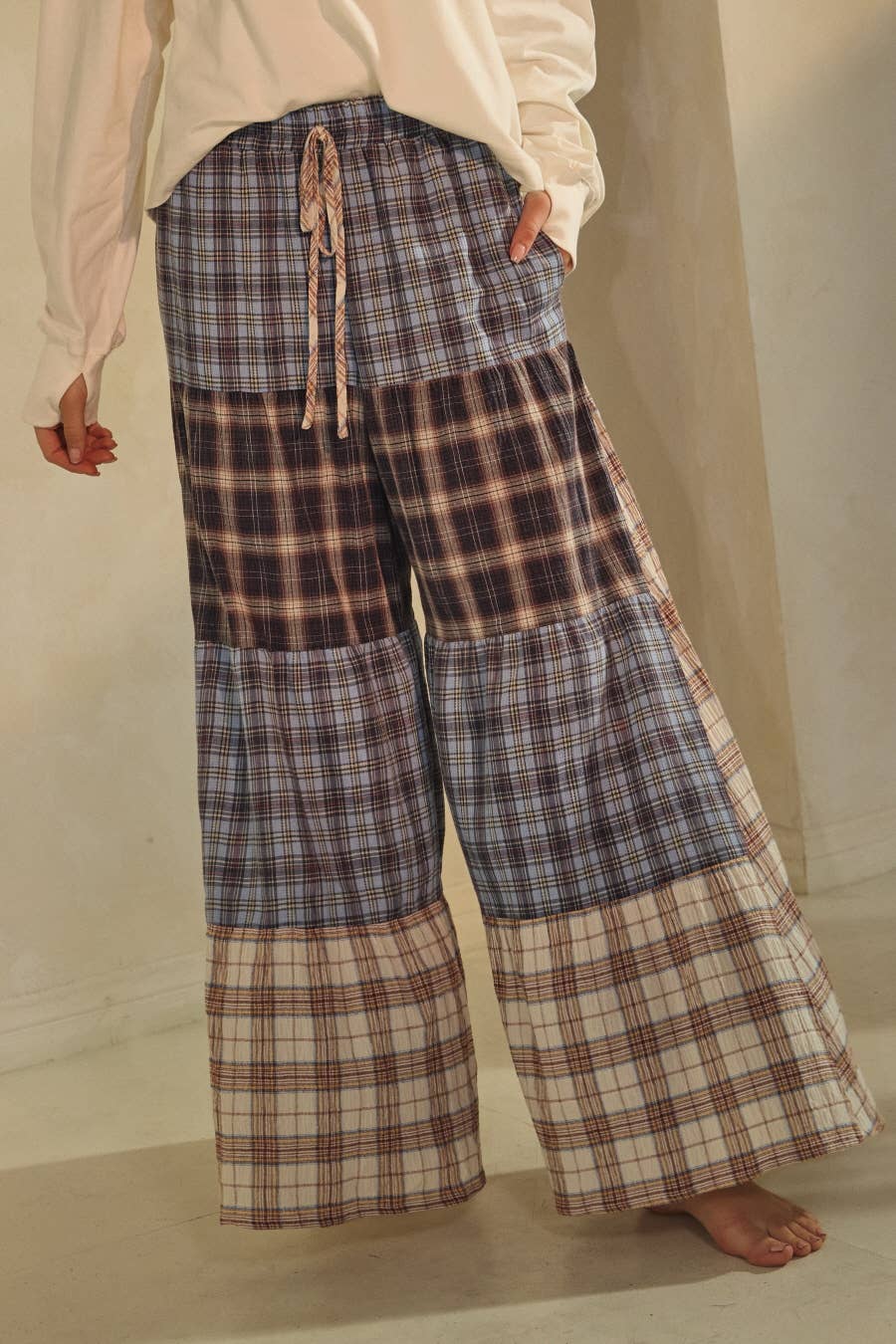 Meghan Patchwork Pants