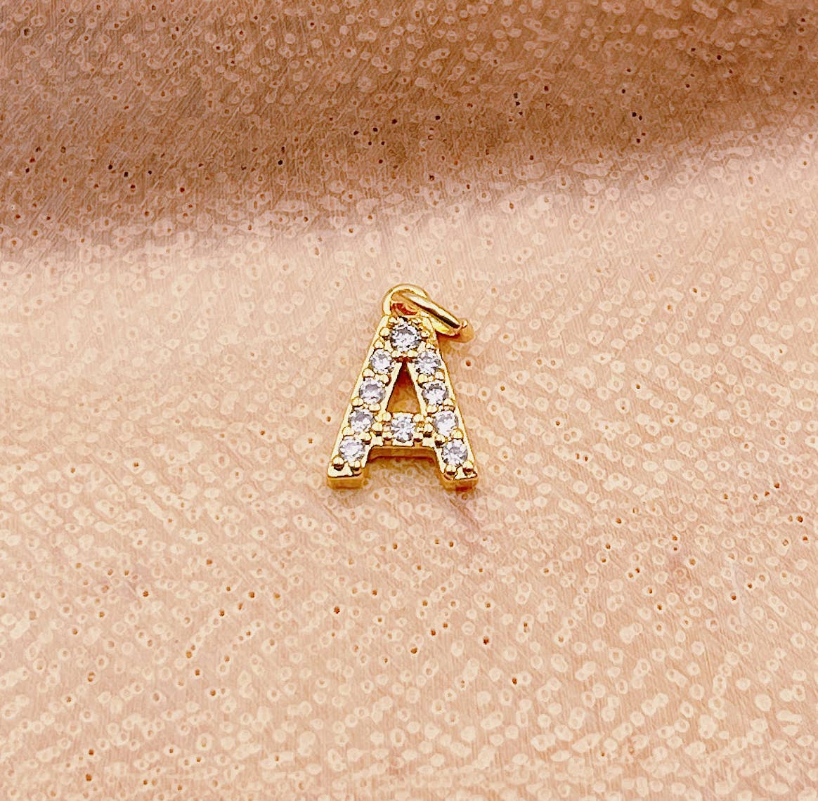 Gold Initial Charms A-Z