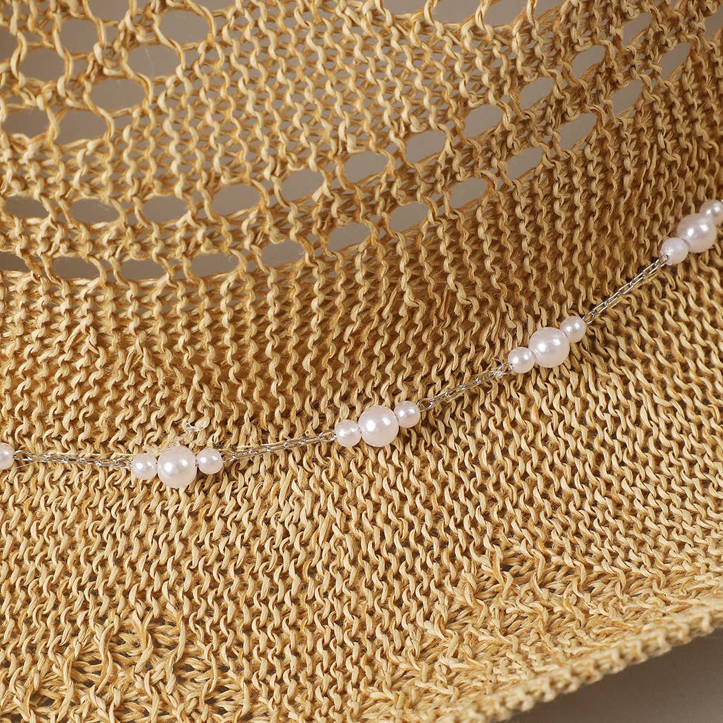 Eco-Friendly Straw Panama Adjustable Sun Light Brown