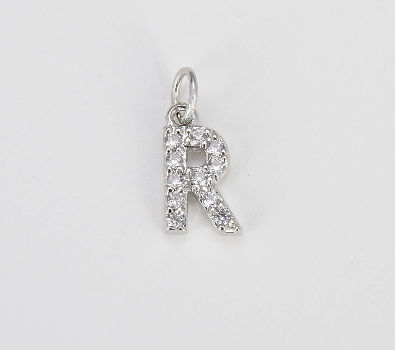 Silver Initial Charms A-Z