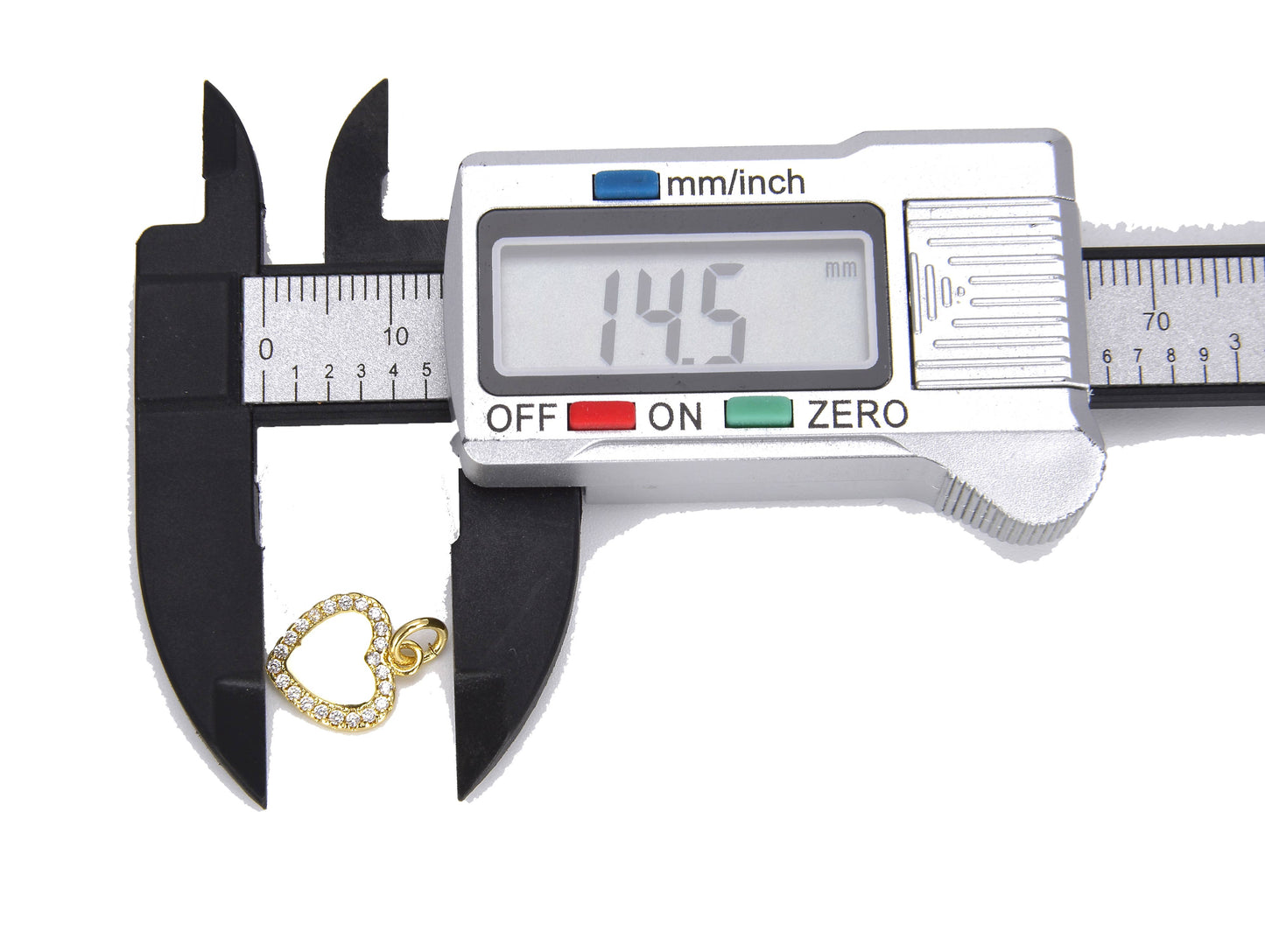 Gold Filled Heart Charm in Gold