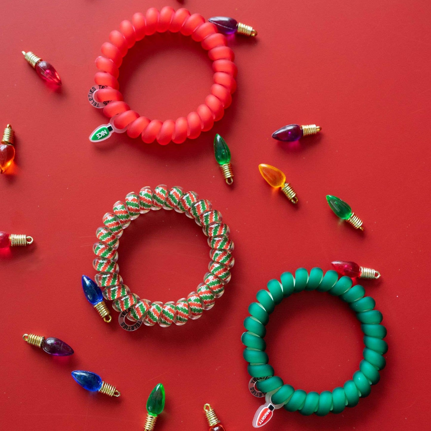 Large Naughty or Nice Hair Ties