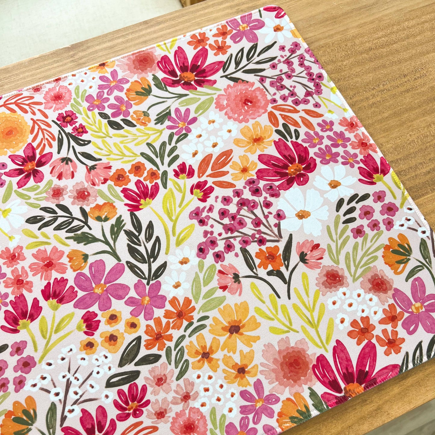 Primrose Petals Desk Pad