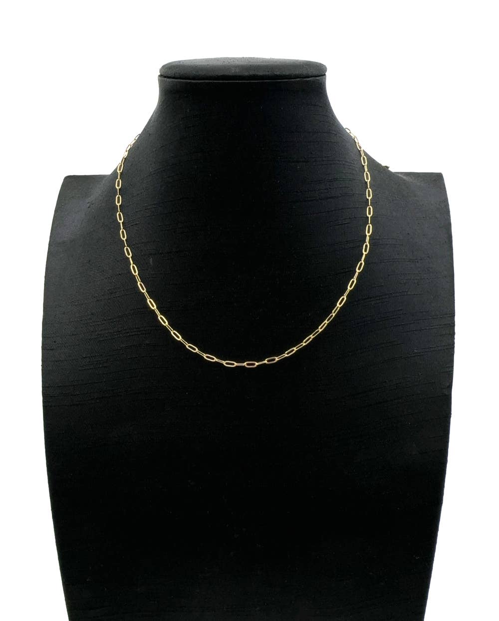 PaperClip Link Chain Necklace Gold Filled Link Chain