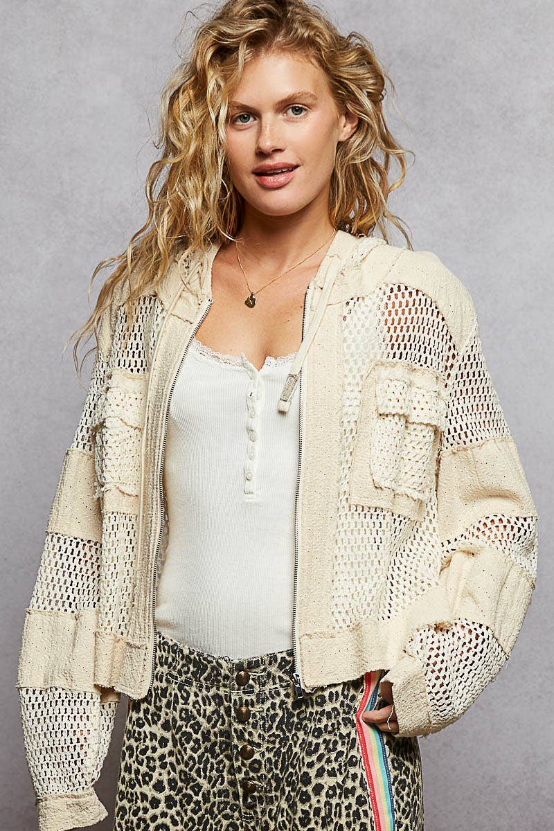 Willow Oatmeal Balloon Zipper