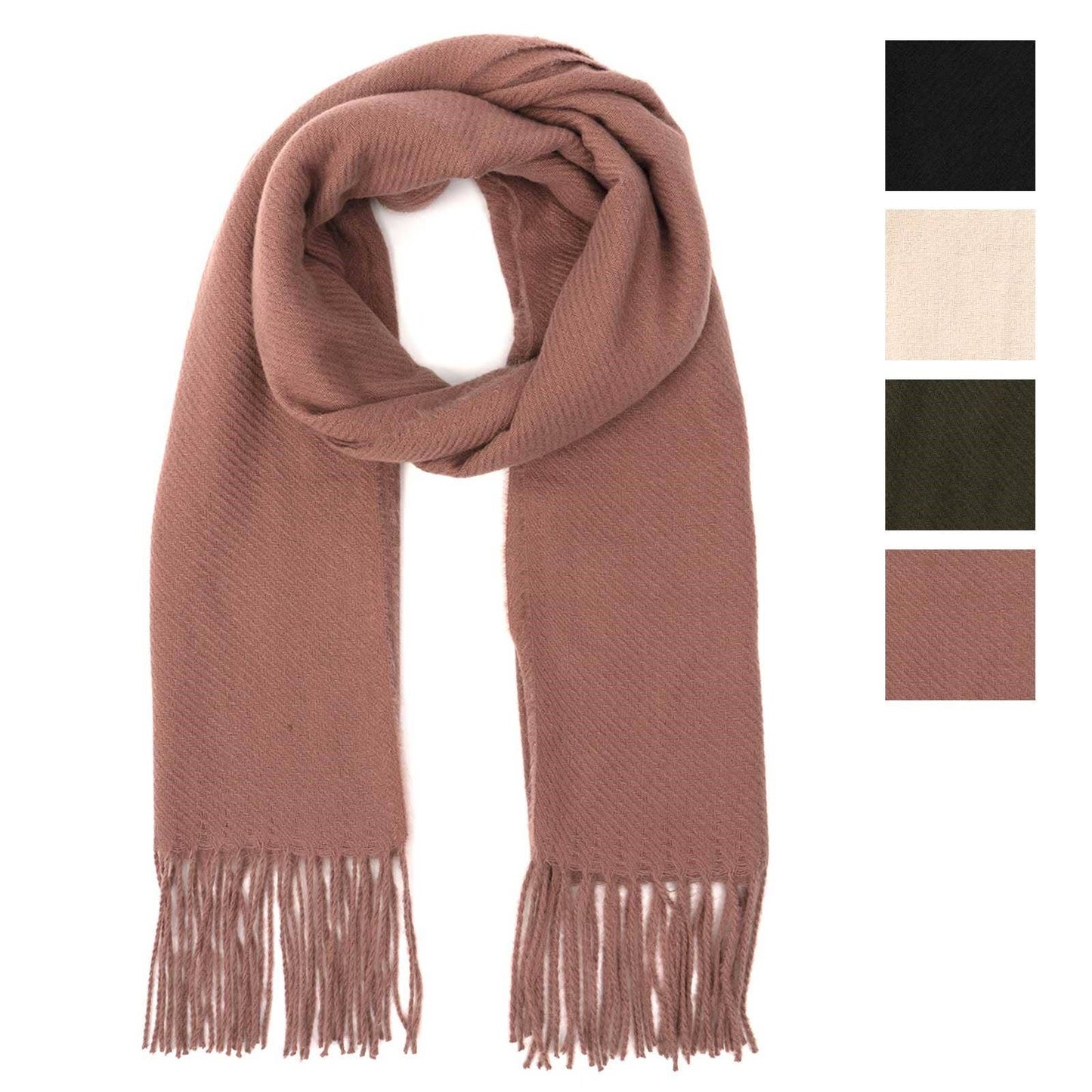 Britts Knits Common Good Fringe Scarf Assortment