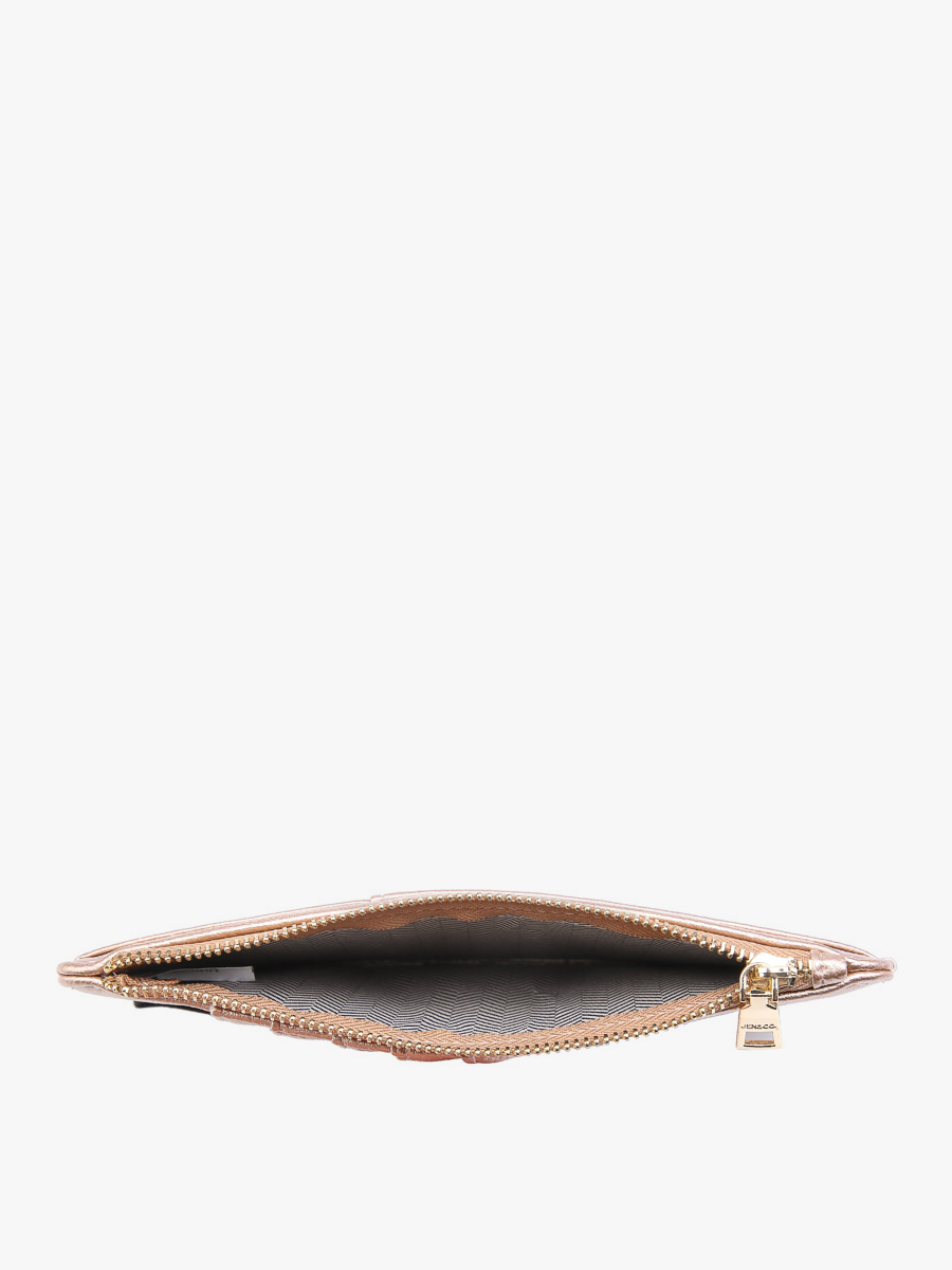 Saige Slim Wallet in Brown