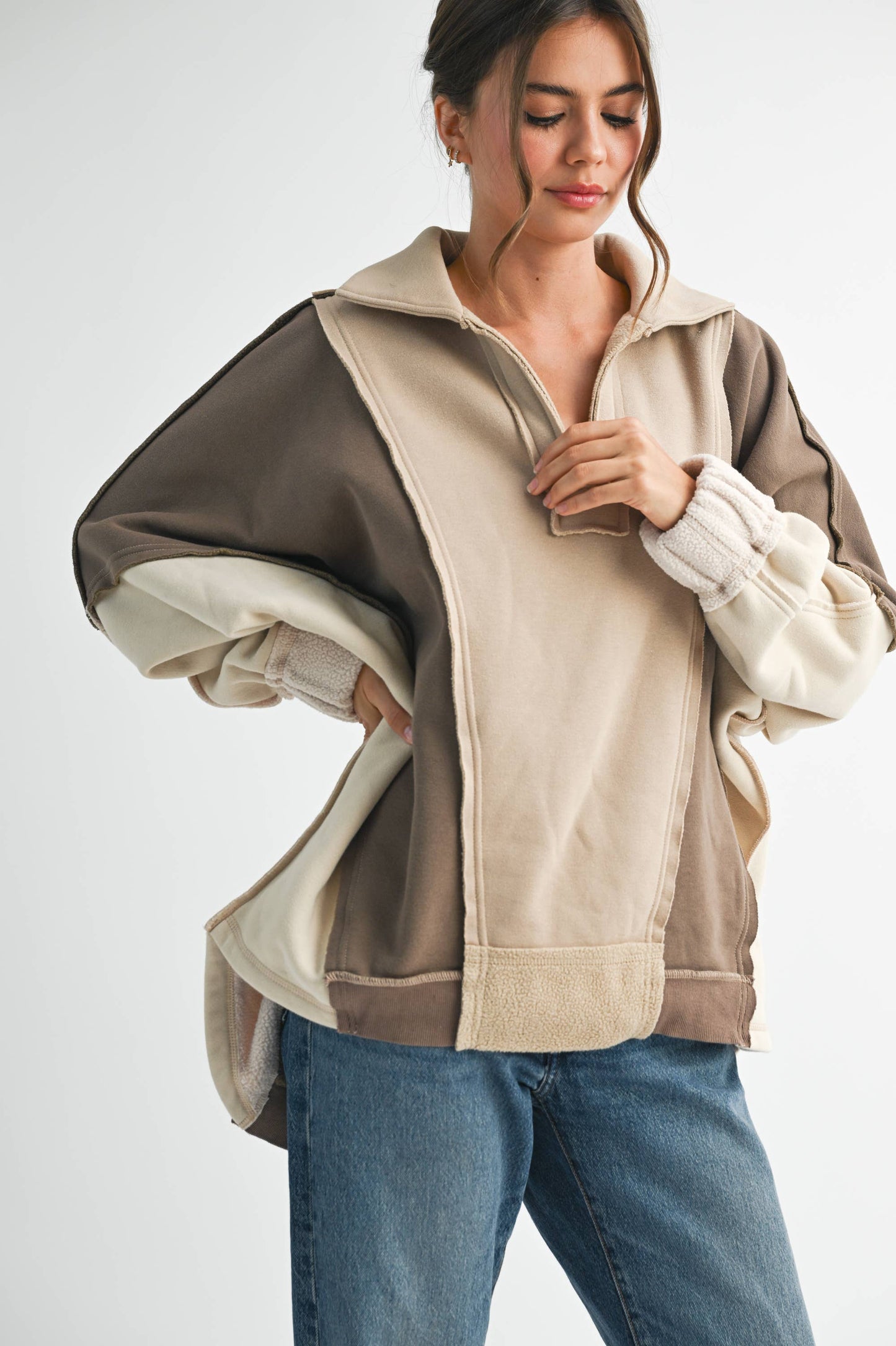 Lallie Sweatshirt in Oat