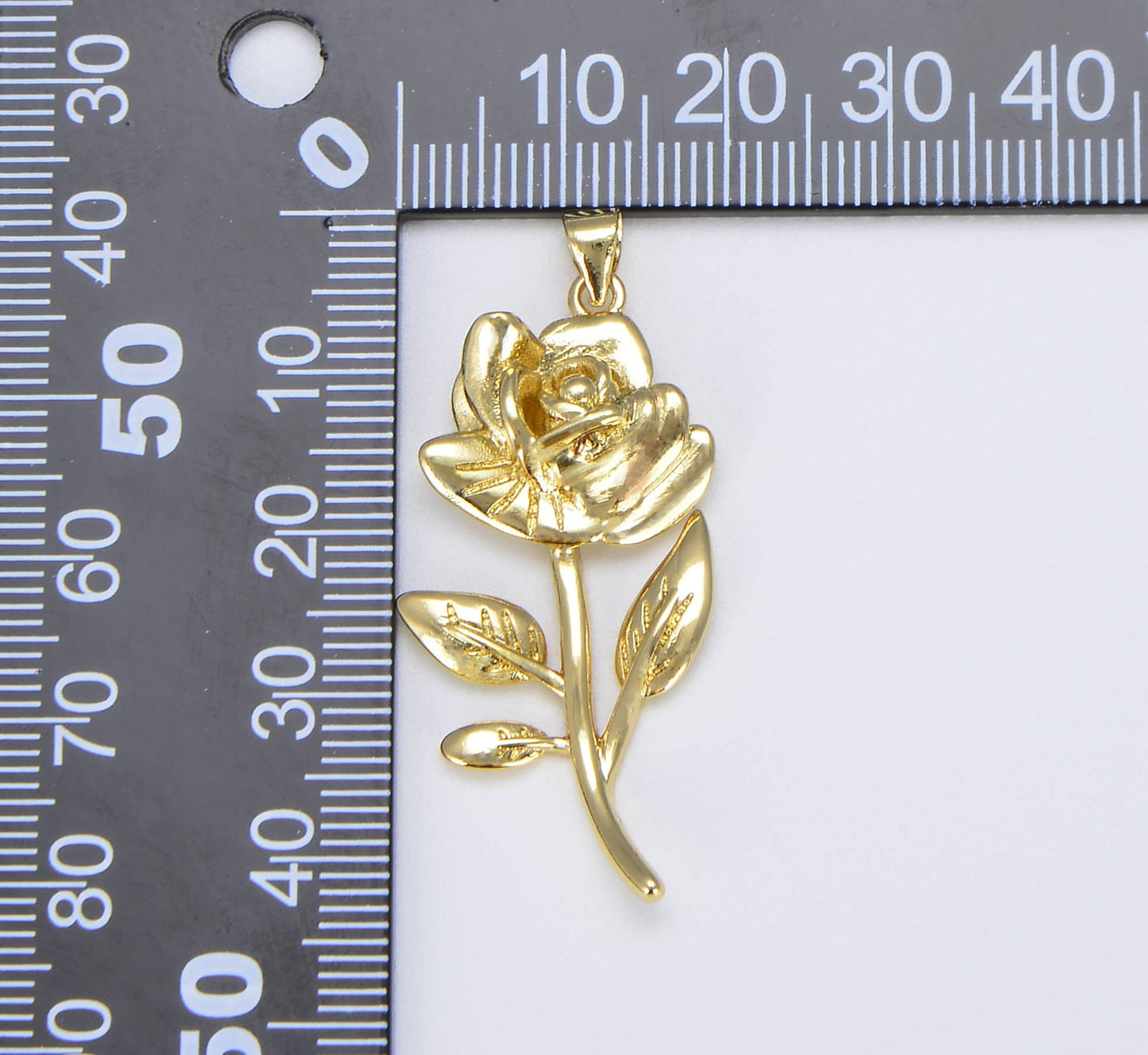 Rose Flower Charm