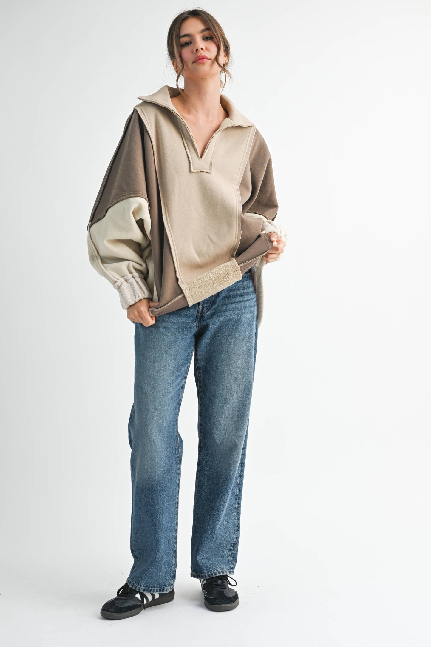 Lallie Sweatshirt in Oat