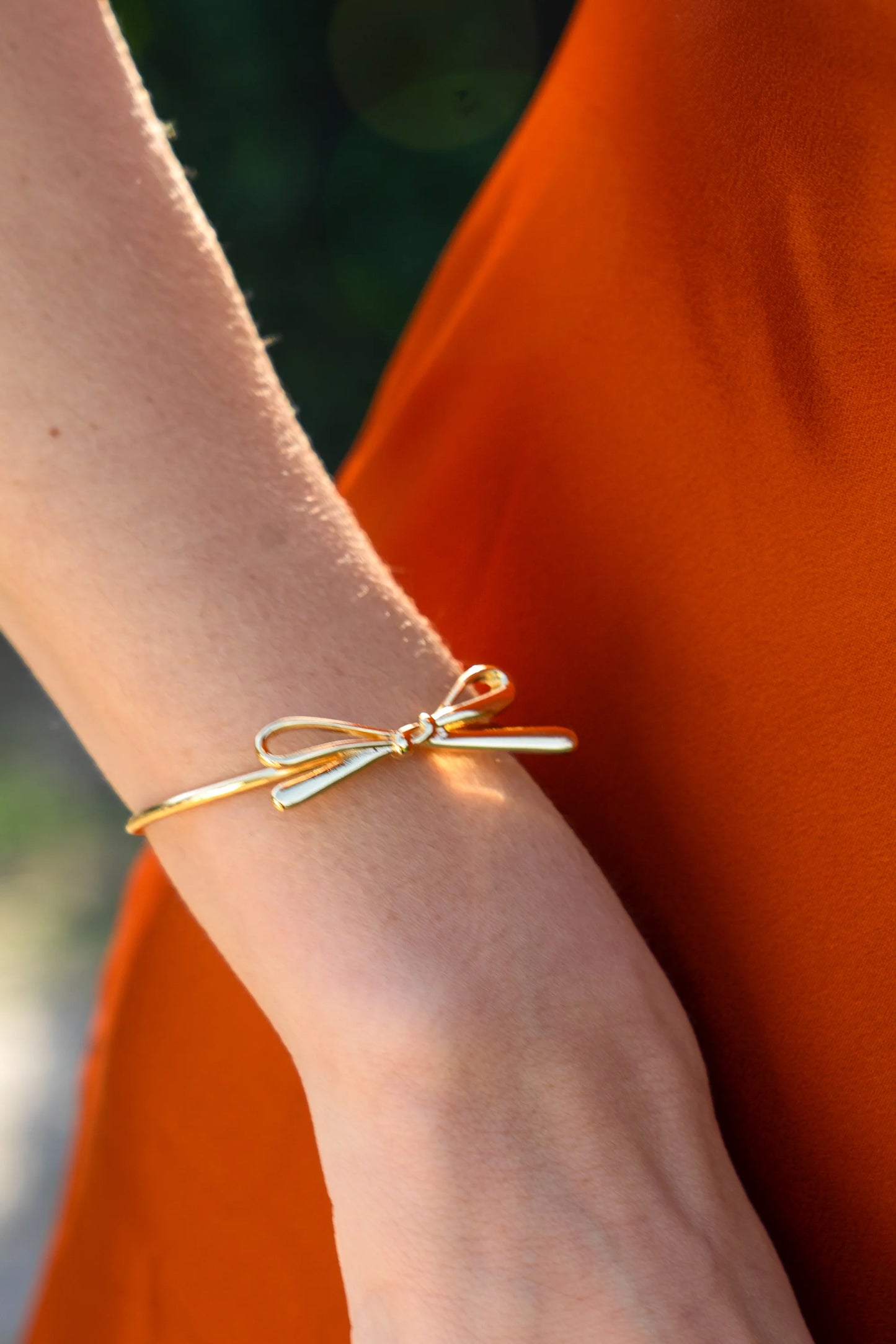 Ballet Core Cuff in Gold