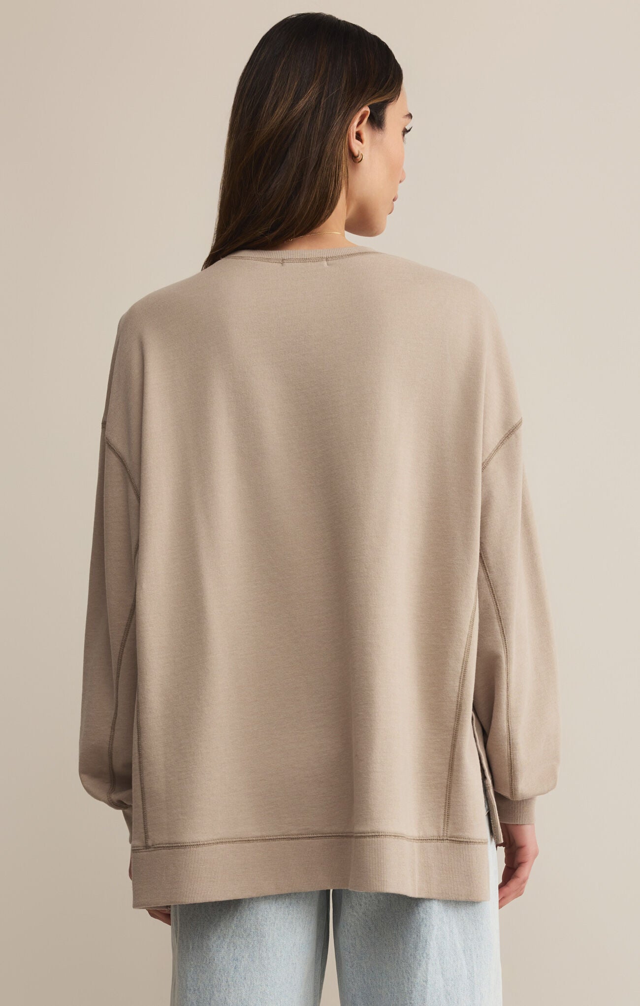 Modern Weekender Crewneck in Retreat