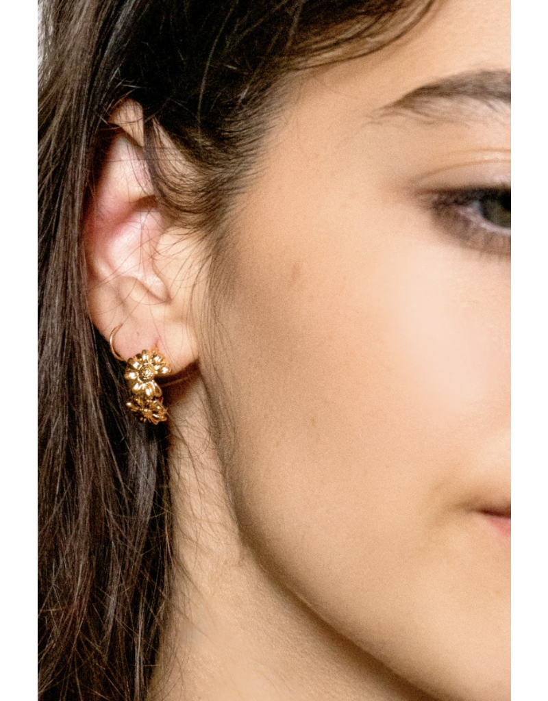 Margaret Floral Hoops