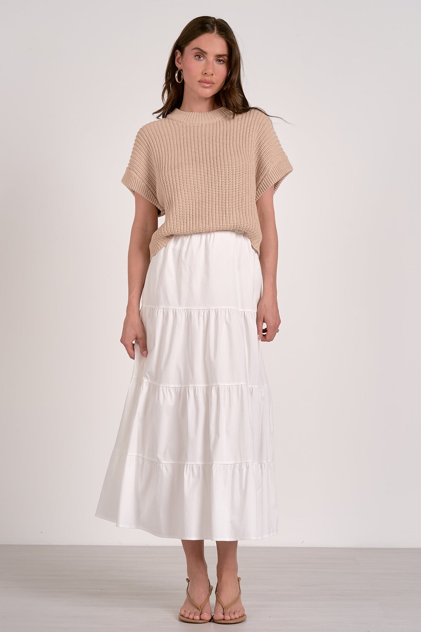 Lindsey Sweater Dress with Skirt