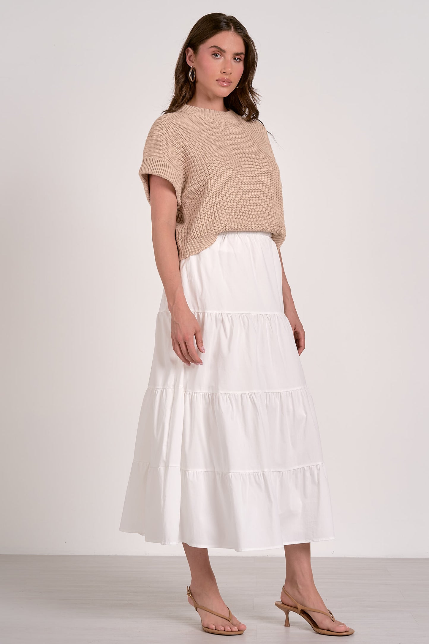 Lindsey Sweater Dress with Skirt