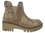 Aryana Bootie in Beige