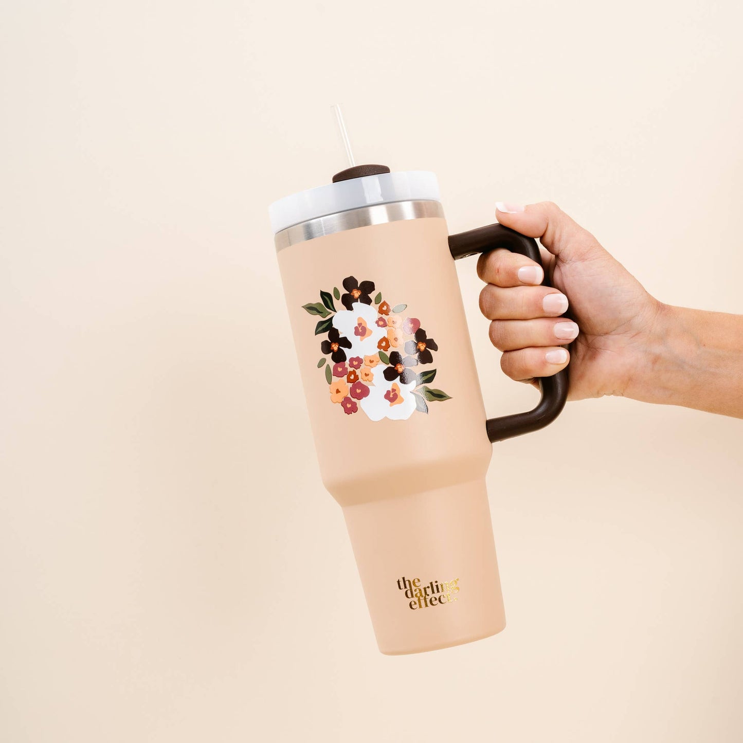 Bloom Mocha 40oz Tumbler
