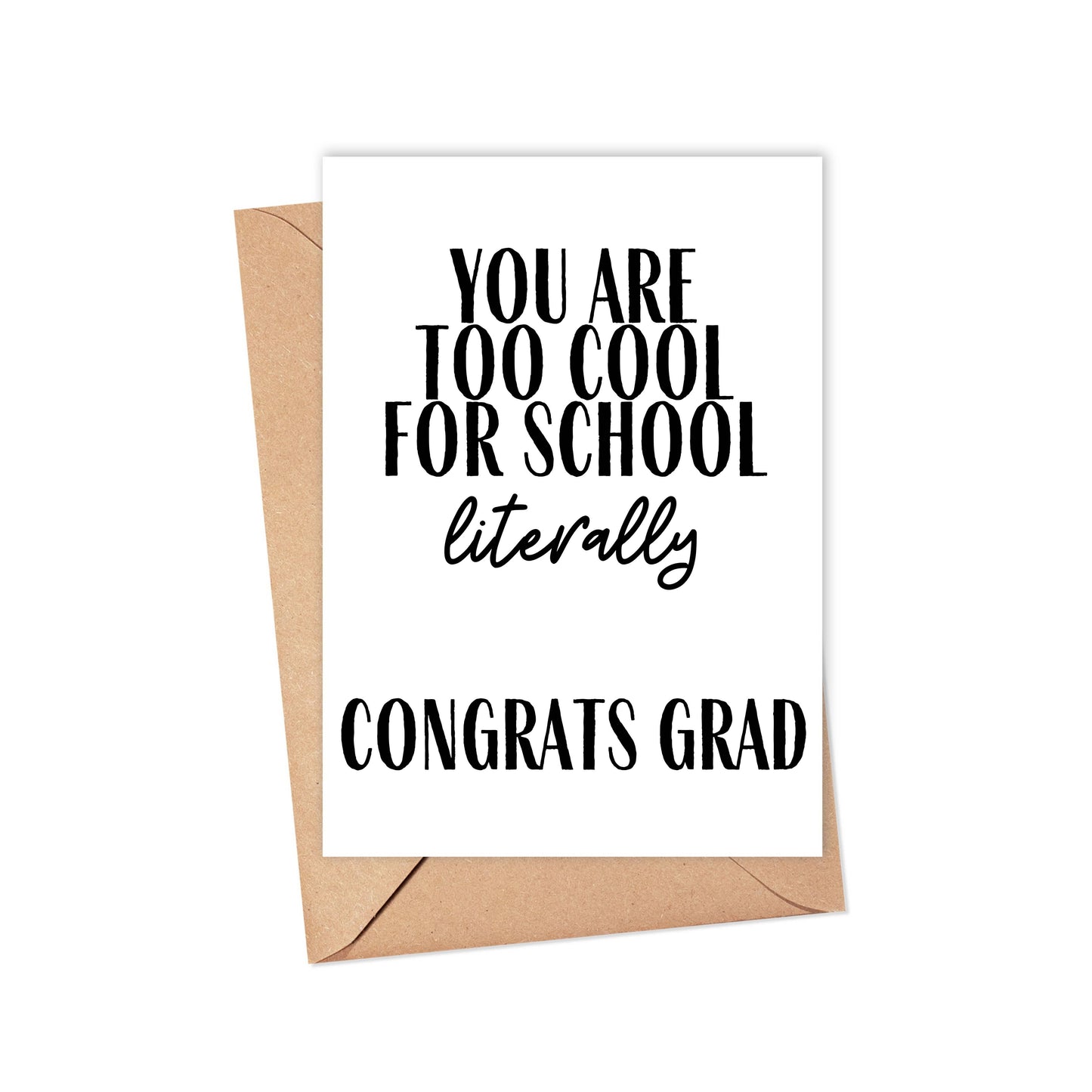 Funny Graduation Card