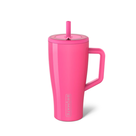 BrüMate Neon Pink Tumbler 30 oz