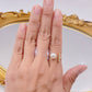 Pearl and Bar Ring Adjustable