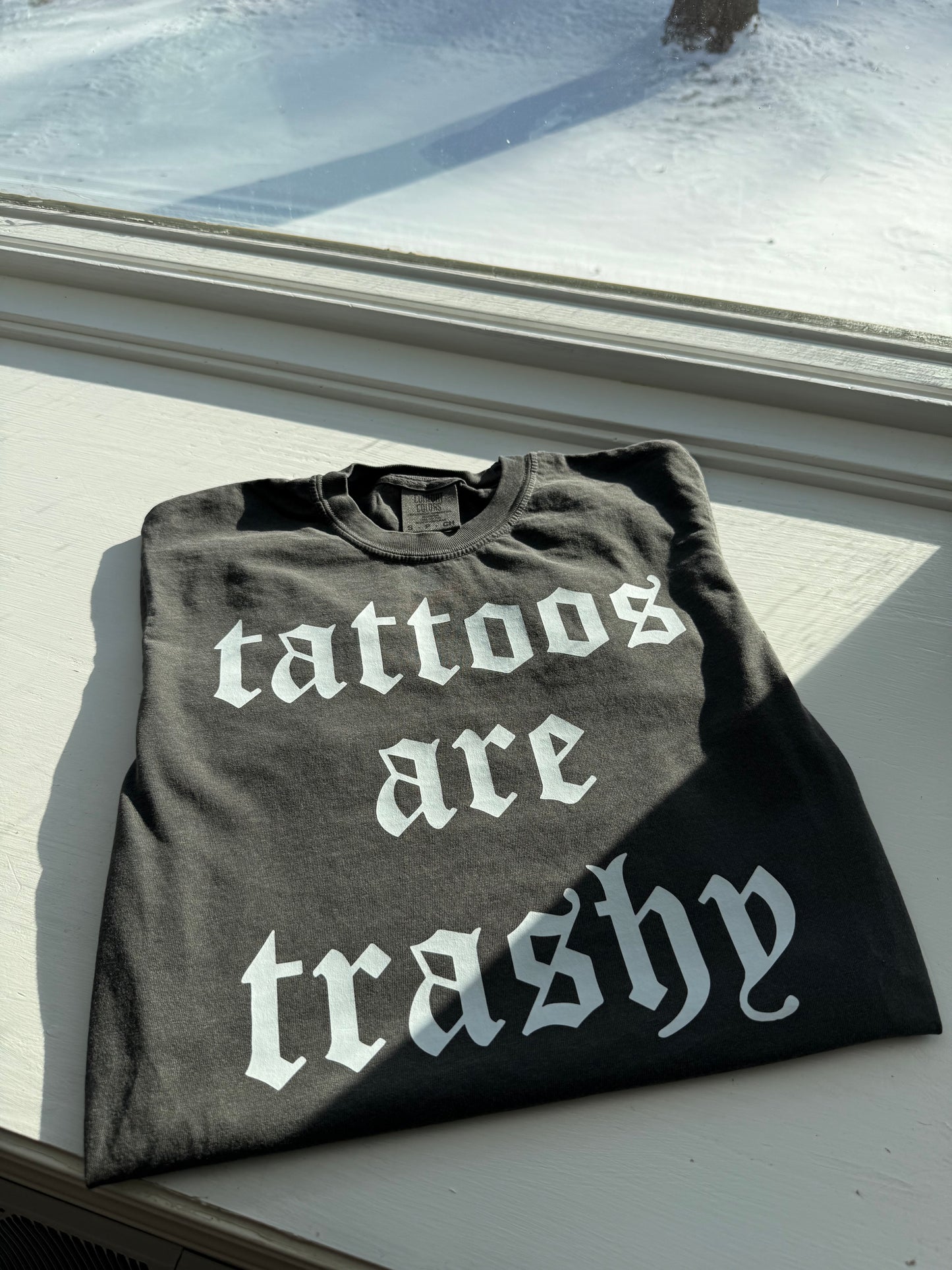 Tattoos are Trashy Graphic Tee