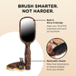 Detangler Hair Brush for Thick Hair in Tortoise