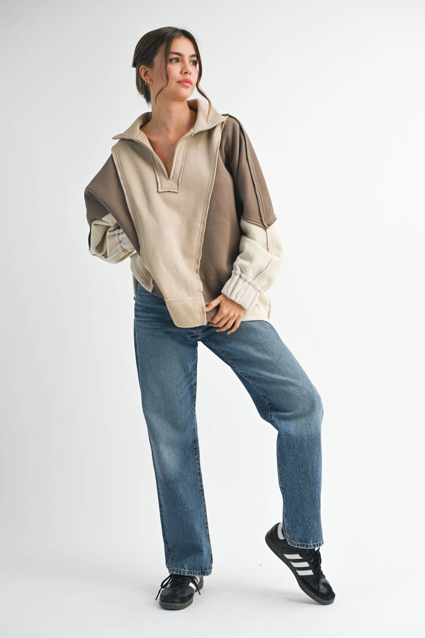 Lallie Sweatshirt in Oat
