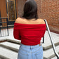 Still The One Bodysuit Haute Red