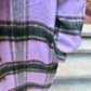 Faye Purple, Green & Tan Plaid Coat