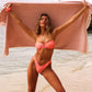 Y Cheeky Bikini Bottom in Berry Blush