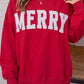 Jolly Christmas Mock Neck in Green