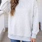 Brynna Reversible Mock Neck in Grey