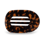 Round Flat Hair Clip | Large | Tortoise