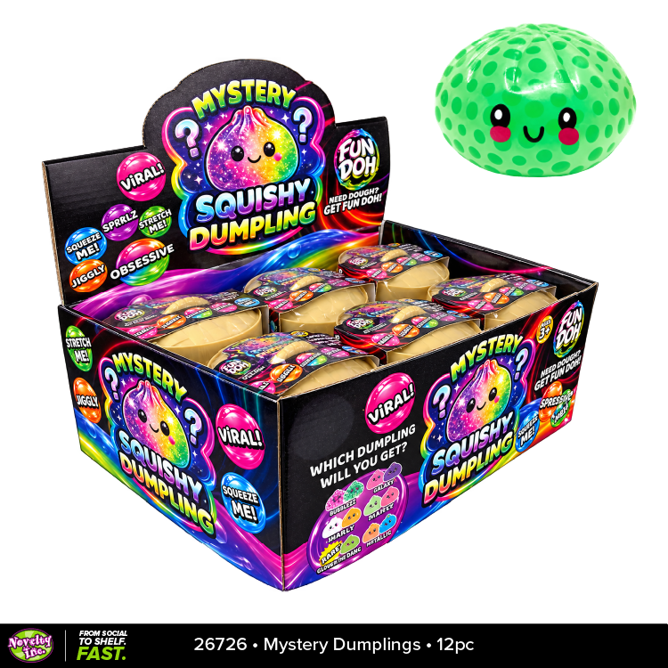 Fun Doh Mystery Dumpling Squishy Toy