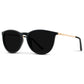 Drew Gold Frame Black Lens Sunglasses
