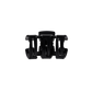 Classic Jet Black Petite Claw Clip