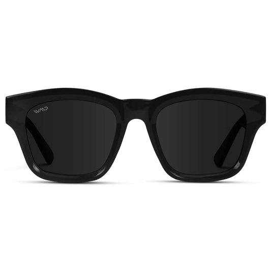 Sedona - Polarized Square Sunglasses in Black