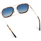 Gia Brown Tortoise Frame and Gradient Blue Lens
