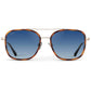 Gia Brown Tortoise Frame and Gradient Blue Lens