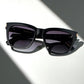 Dakota Gradient Black Lens Sunglasses