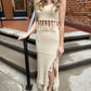 Amelia Tassle Detail Midi Set