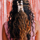 Large Classic Hair Clip in Almond Beige