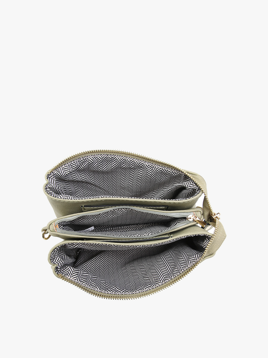 Riley Crossbody in Brown